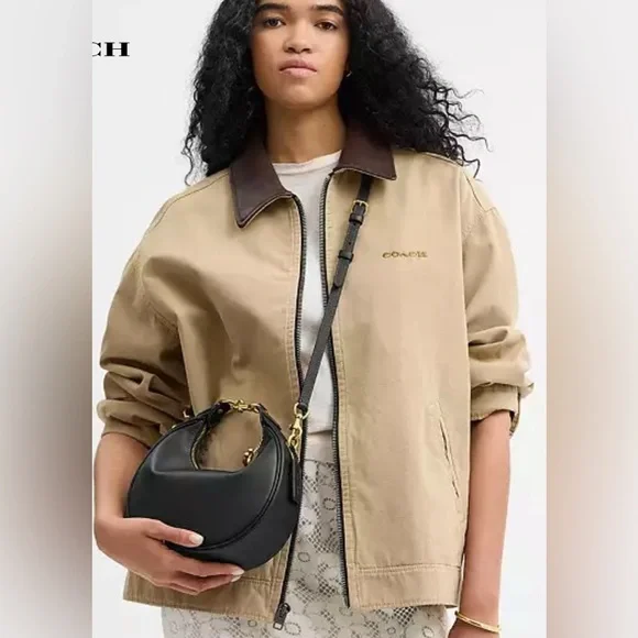 Coach Black Jonie Bag 22 NWT - Picture 2 of 13